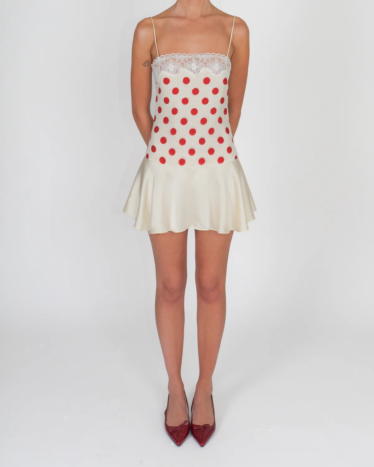 Veloria - Robe à pois Vallea